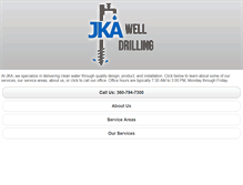 Tablet Screenshot of hankswelldrilling.com
